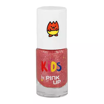 PINK UP Детский лак для ногтей KIDS на водной основе