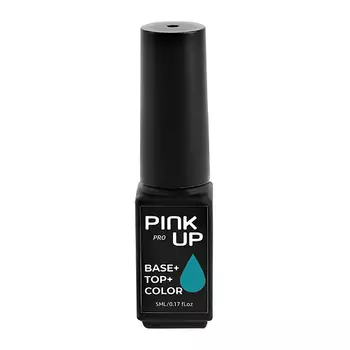 PINK UP Гель-лак для ногтей PRO база+цвет+топ