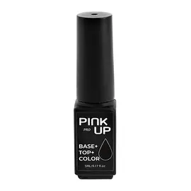 PINK UP Гель-лак для ногтей PRO база+цвет+топ