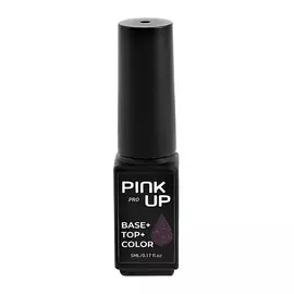 PINK UP Гель-лак для ногтей PRO база+цвет+топ