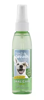 Tropiclean Fresh Breath Spray Oral Care спрей для собак для чистки зубов Свежее дыхание (118 мл)
