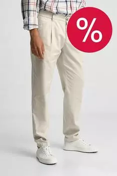 Брюки хлопковые на эластичном поясе Marc O'Polo