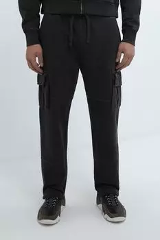 Брюки хлопковые на кулиске с карманами Superdry