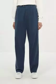 Брюки хлопковые с защипами Tommy Hilfiger