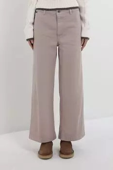 Брюки хлопковые свободного кроя PEPE JEANS