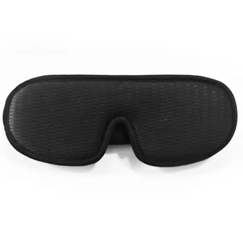 3D Sleep Eye Cover Stress Relief Relax Lightproof с регулируемым ремешком Soft Sleeping Eye Cover белый