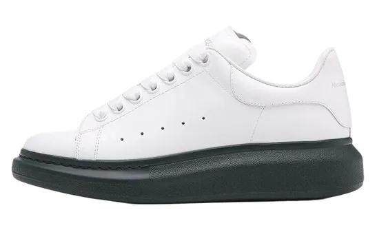 Кроссовки Alexander McQueen Oversized Sneaker White Green Sole