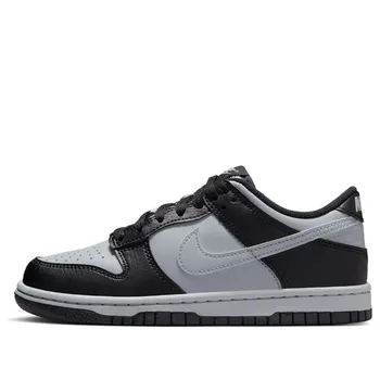 Кроссовки dunk low 'wolf grey black' Nike, серый