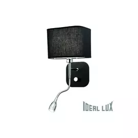 Бра Holiday HOLIDAY AP2 NERO Ideal Lux