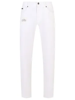 Джинсы Regular Fit хлопковые DOLCE & GABBANA