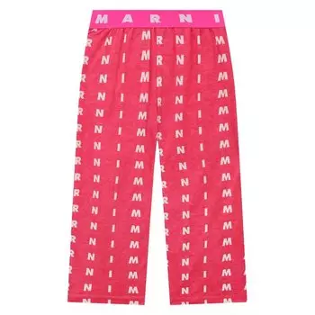 Хлопковые брюки Marni