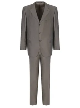 Костюм шелковый в полоску ZEGNA