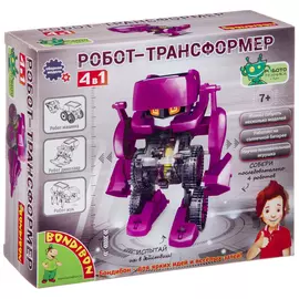 Опыты BONDIBON Робот трансформер 4 в 1