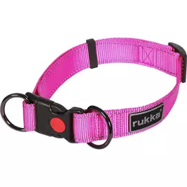 Ошейник RUKKA Bliss 560100250J630/XS 1,5x20-30 см розовый