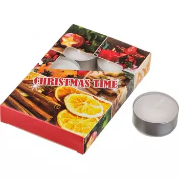 Набор плавающих свечей 17 х 4 см Adpal Christmas time
