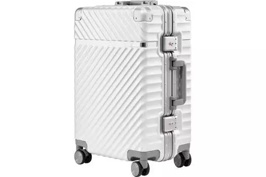 Чемодан на колесах Ninetygo Aluminum Frame PC Luggage V1 20" 35 л белый (210106)