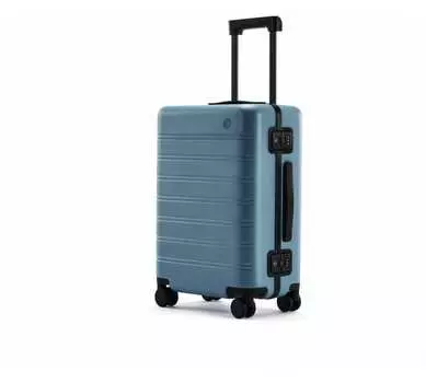 Чемодан на колесах Ninetygo Manhattan Frame Luggage 20" 39 л синий (111906)