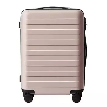 Чемодан на колесах Ninetygo Rhine Luggage 24" 66 л розовый (QB/T 2155-2018/120206)