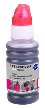 Чернила Cactus CS-EPT03V34A, 70 мл, пурпурный, совместимые для Epson L4150/L4160/L6160/L6170