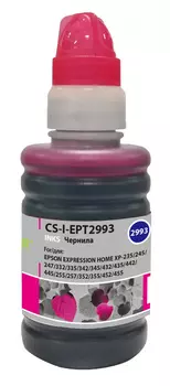 Чернила Cactus CS-I-EPT2993, 100 мл, пурпурный, совместимые для Epson Expresion Home XP-235/332/335/432/435