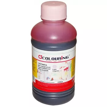 Чернила Colouring CG-INK-UNI-LM 250мл, 250 мл, светло-пурпурный, совместимые