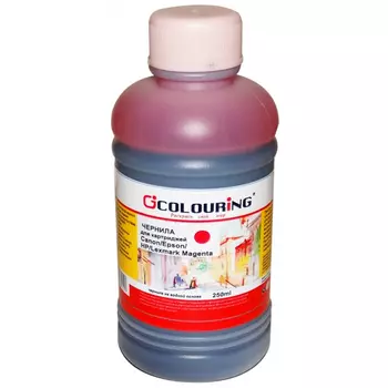 Чернила Colouring CG-INK-UNI-M 250мл, 250 мл, пурпурный, совместимые