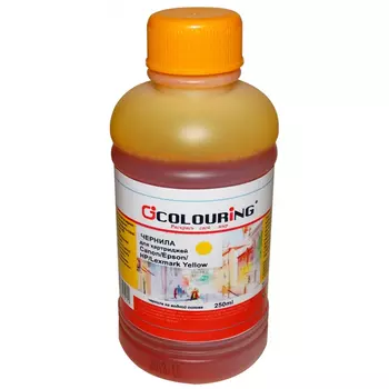 Чернила Colouring CG-INK-UNI-Y 250мл, 250 мл, желтый, совместимые