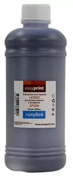 Чернила Easyprint, 500 мл, голубой, совместимые, водные для Epson (I-E500C)