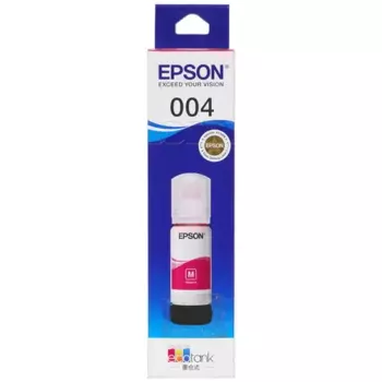 Чернила Epson 004, 100 мл, пурпурный, оригинальные для Epson L3258 / L3218 / L1218 (C13T00U380)