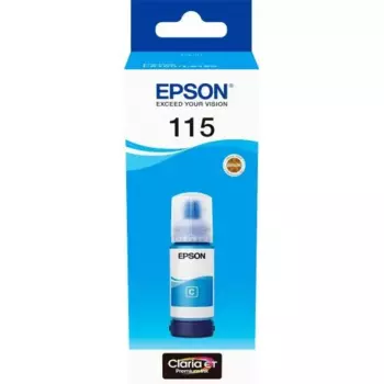 Чернила Epson 115, 70 мл, голубой, оригинальные для Epson L8160, L8180 (C13T07D24A)