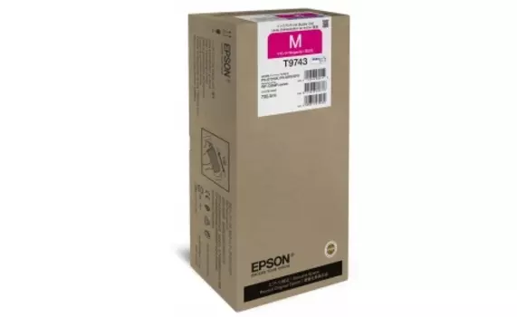 Чернила Epson C13T974300, 735 мл, пурпурный, оригинальные для Epson WorkForce Pro WF-C869RDTWF