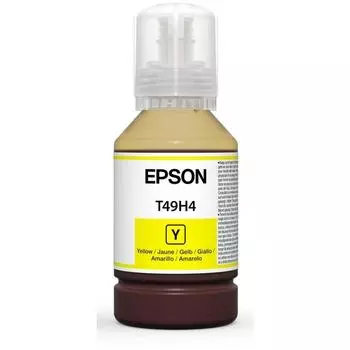 Чернила Epson T49H4, 140 мл, желтый, оригинальные для Epson SC-T3100x (C13T49H400)