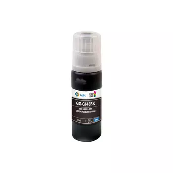 Чернила G&G, 60 мл, черный, совместимые, водные для Canon Pixma G540/G640 (GG-GI-43BK)