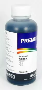 Чернила InkTec C905-100MB, 100 мл, черный, совместимые, пигментные для Canon iP4200/MP150 (PGI-5/PG-40/50)
