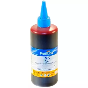 Чернила ProfiLine PL-INK-R270-LM 250мл, 250 мл, светло-пурпурный, совместимые для Epson Stylus R270/R290/T50/P50