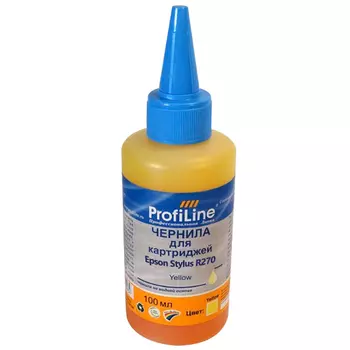 Чернила ProfiLine PL-INK-R270-Y 100мл, 100 мл, желтый, совместимые для Epson Stylus R270/R290/T50/P50