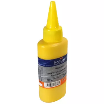Чернила ProfiLine PL-INK-T0634-Y 100мл, 100мл, желтый, совместимые, водные, для Epson C67/C79/C87/C91/CX3700/4100/4300/4700/3900/3905/4900/TX106/109/117/119/T26/T27 S22/SX125/SX130/420W/425W/Office BX305F/BX305FW