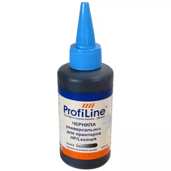Чернила ProfiLine PL-INK-UNI-B 100мл, 100 мл, черный, совместимые для Epson