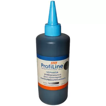 Чернила ProfiLine PL-INK-UNI-Bk 250мл, 250 мл, черный, совместимые для Epson