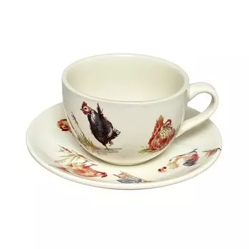 Пара чайная Grace by Tudor Country farmyard 240 мл