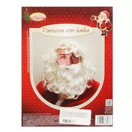 Парик Деда Мороза Due Esse Christmas с бородой