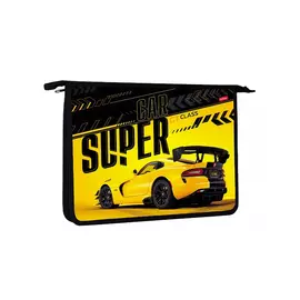 Папка для тетрадей Hatber Super car с 2 отделениями А4