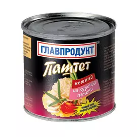 Паштет из куриной печени Главпродукт 240 г