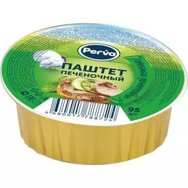 Паштет Perva печеночный с индюшиной печенью, 95 г