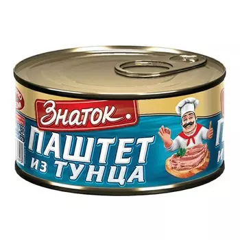 Паштет Знаток из тунца 125 г
