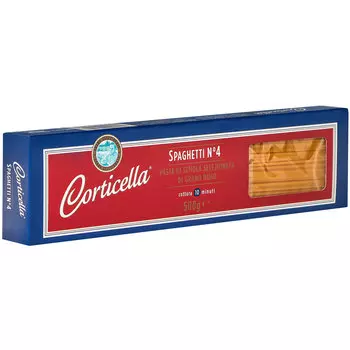 Паста Corticella Spaghetti №4 500 г