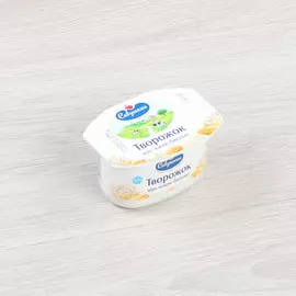 Паста творожная Савушкин продукт мак, изюм, бисквит 3.5% 120 г