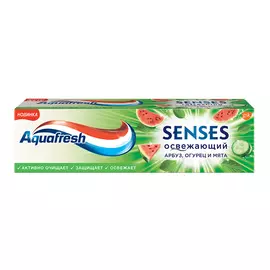 Паста зубная Aquafresh Senses Освежающий арбуз 75 мл