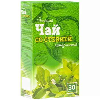 Чай зеленый О Самом Главном со стевией 60 г