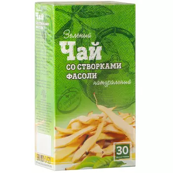Чай зеленый О Самом Главном створки фасоли 60 г